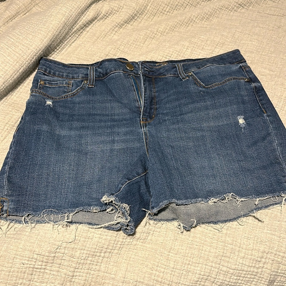 Seven for all mankind denim shorts